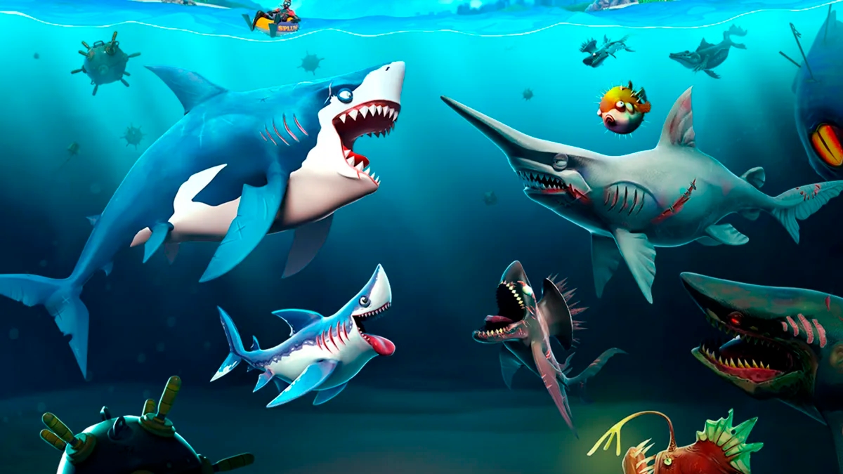 Ubisoft atualiza jogo Hungry Sharks com conteúdo inspirado em “Megatubarão 2” e na Shark Week